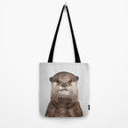 Otter - Colorful Tote Bag Gallery Image 2