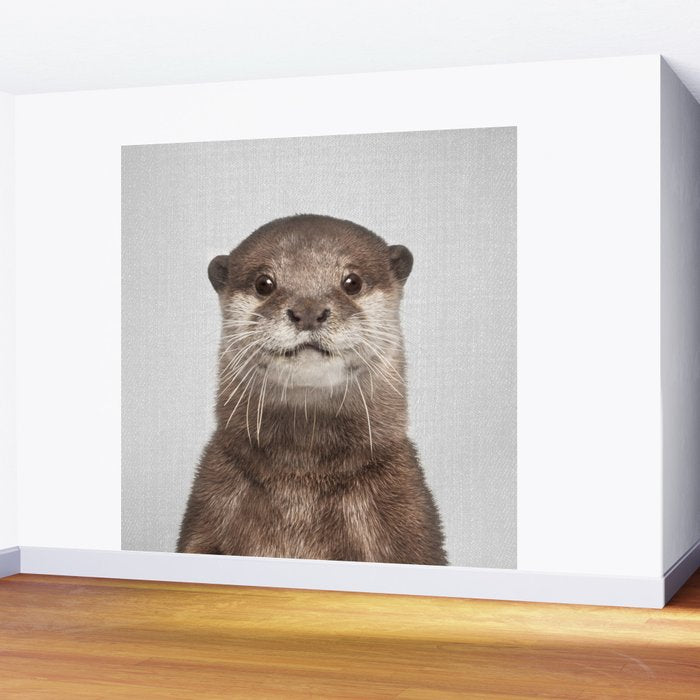 Otter - Colorful Wall Mural Gallery Image 2