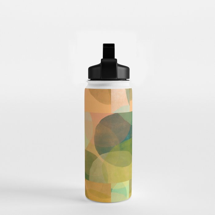 Organica Abstract 9 - Modern Abstract Art Print Water Bottle Gallery Image 2