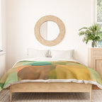 Organica Abstract 9 - Modern Abstract Art Print Duvet Cover Gallery Image 3