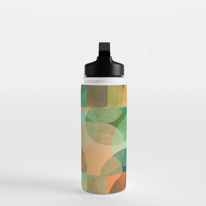 Organica Abstract 9 - Modern Abstract Art Print Water Bottle Gallery Image 3