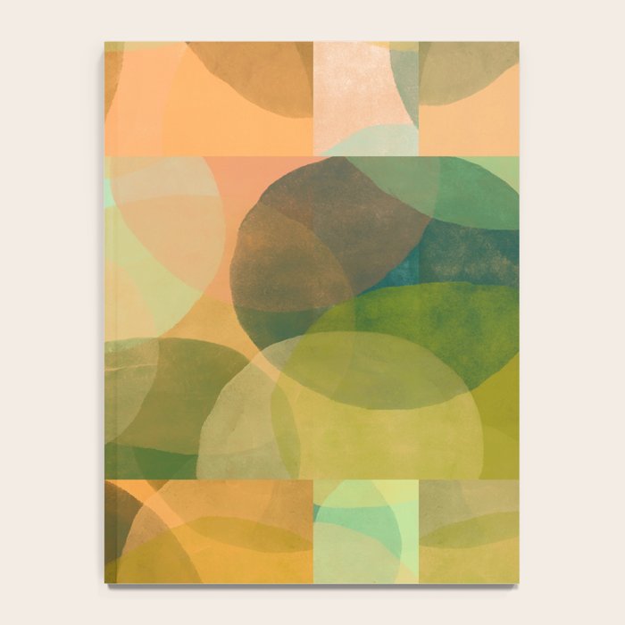 Organica Abstract 9 - Modern Abstract Art Print Notebook Gallery Image 4
