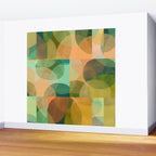 Organica Abstract 9 - Modern Abstract Art Print Wall Mural Gallery Image 2