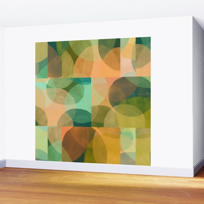 Organica Abstract 9 - Modern Abstract Art Print Wall Mural Gallery Image 2