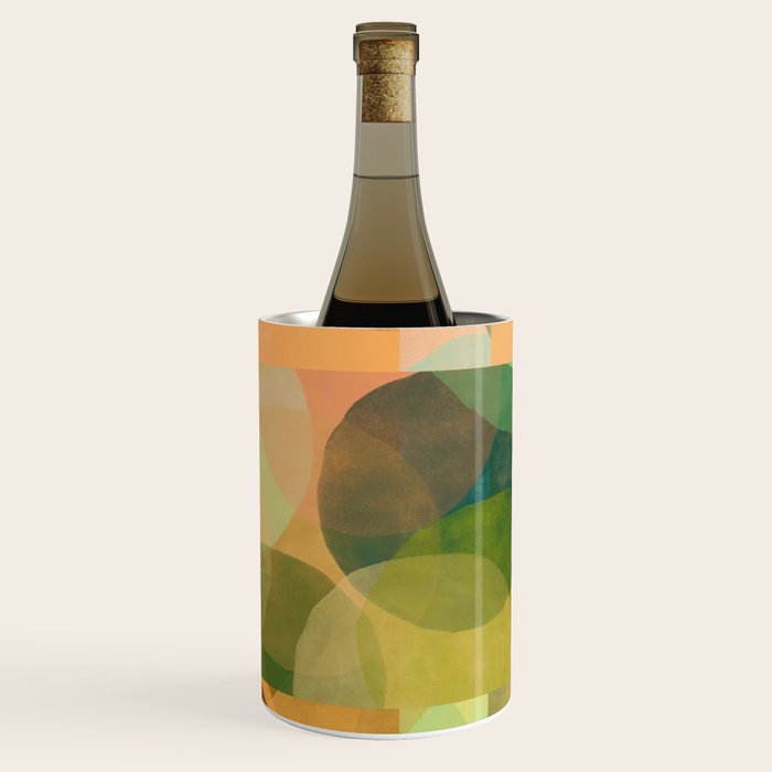 Organica Abstract 9 - Modern Abstract Art Print Wine Chiller Gallery Image 3