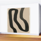 Minimal abstract line Wall Mural Gallery Image 2