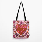 Virgo Heart Tote Bag Gallery Image 2