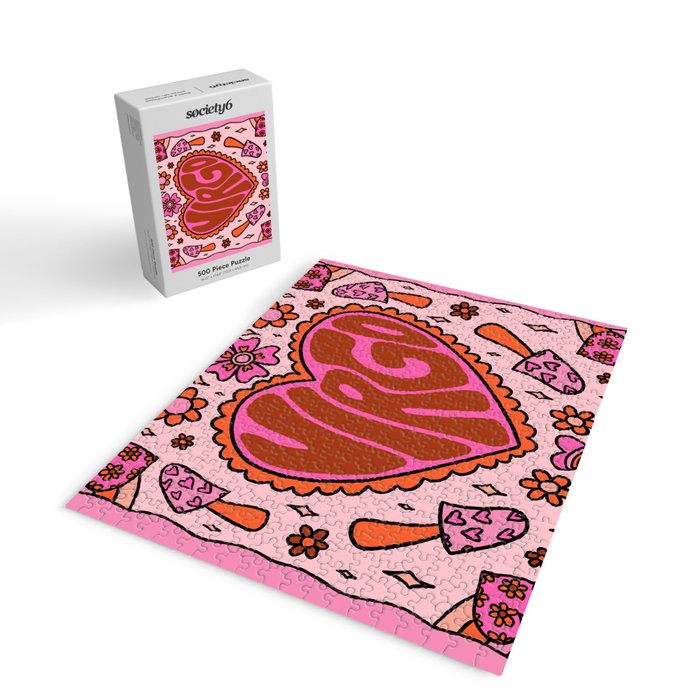 Virgo Heart Jigsaw Puzzle Gallery Image 2