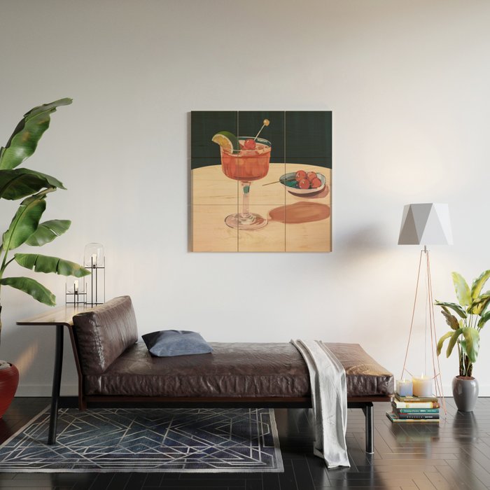 Cocktail 2 Wood Wall Art Gallery Image 2