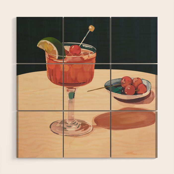 Cocktail 2 Wood Wall Art Gallery Image 1