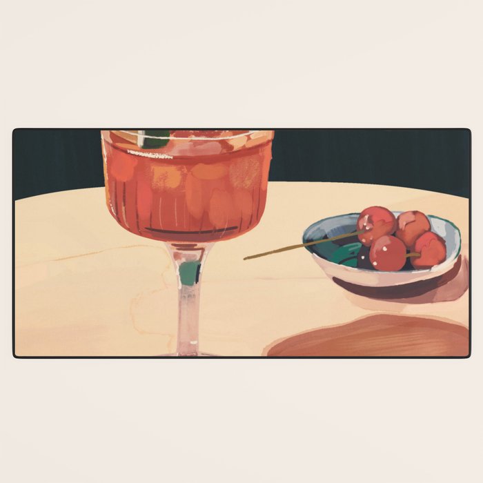 Cocktail 2 Desk Mat Gallery Image 3
