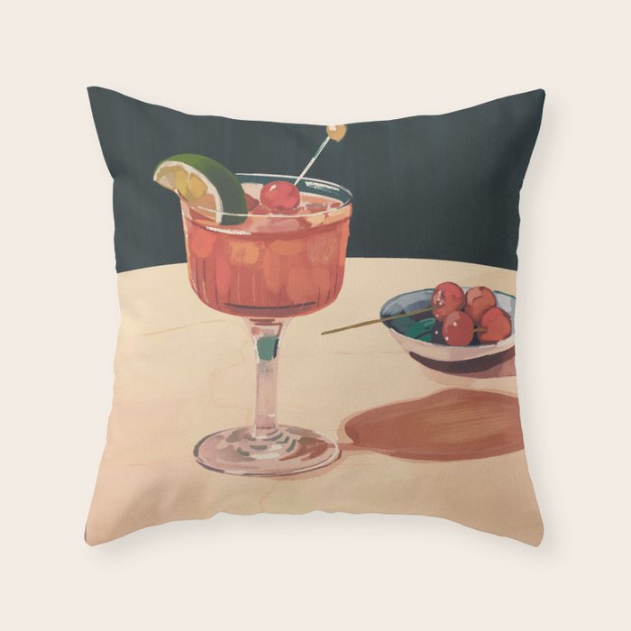 Cocktail 2 Throw Pillow Gallery Image 6