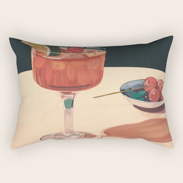 Cocktail 2 Rectangular Pillow Gallery Image 1