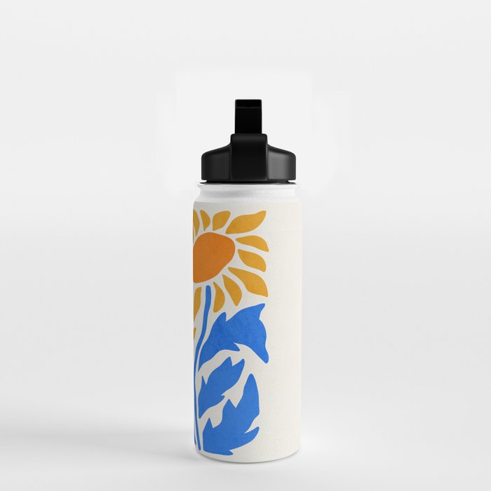FOLIAGE 002: Sunflower | Flower Market Water Bottle Gallery Image 2