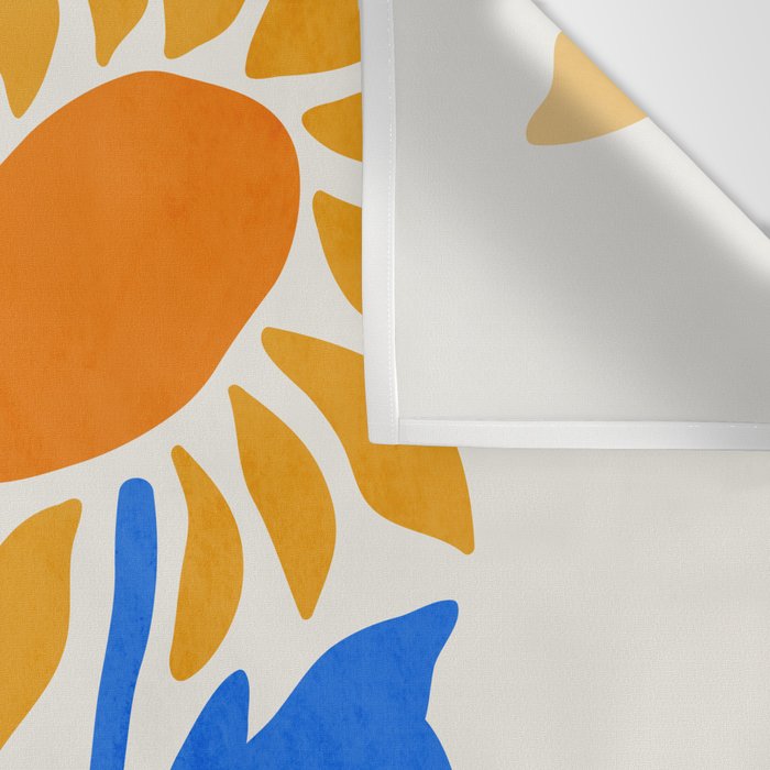 FOLIAGE 002: Sunflower | Flower Market Wall Tapestry Gallery Image 3
