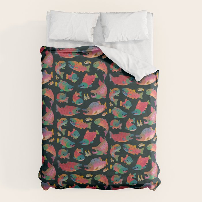 Salmon day Duvet Cover Gallery Image 6