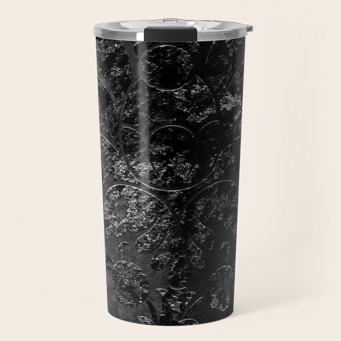 Embossed Black Velvet 09 Travel Mug Gallery Image 1