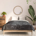 Embossed Black Velvet 09 Comforter Gallery Image 3