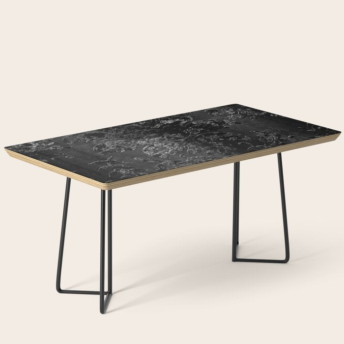 Embossed Black Velvet 09 Coffee Table Gallery Image 1
