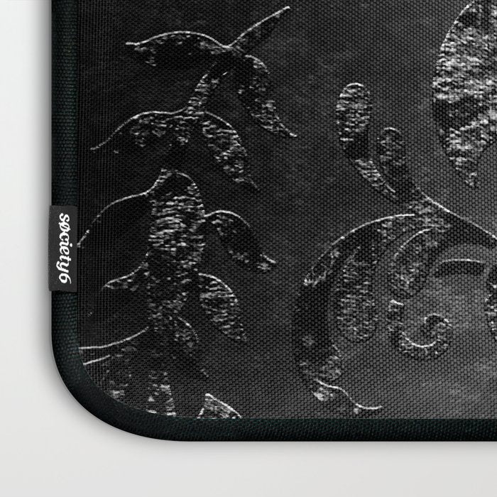 Embossed Black Velvet 09 Laptop Sleeve Gallery Image 3
