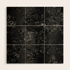 Embossed Black Velvet 09 Wood Wall Art Gallery Image 1