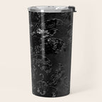 Embossed Black Velvet 09 Travel Mug Gallery Image 2