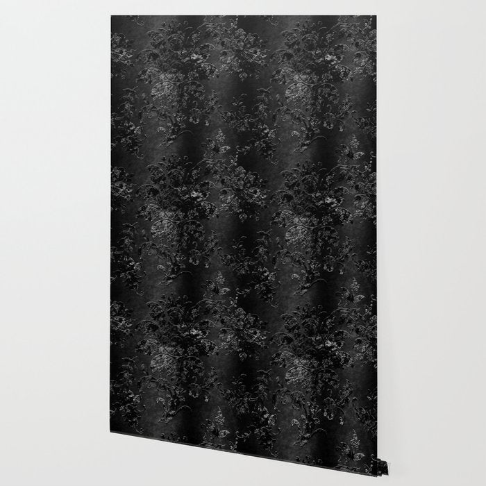 Embossed Black Velvet 09 Wallpaper Gallery Image 2