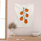 Vine Tomatoes Wall Tapestry Gallery Image 2