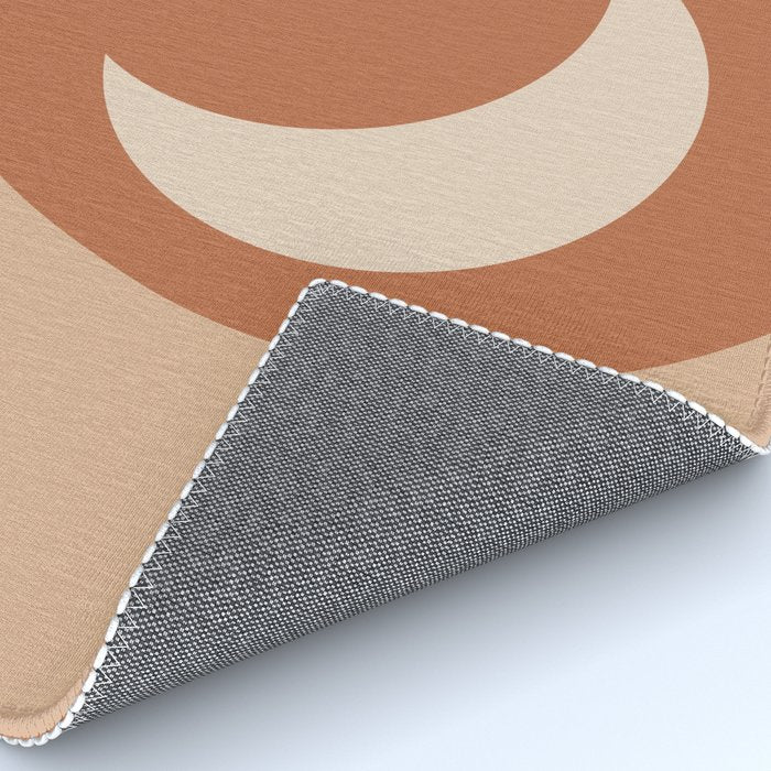 Moonrise Minimalism - Orange Rug Gallery Image 4
