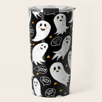 Friendly Ghosts Travel Mug Gallery Image 1