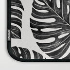 Watercolor Palm Leaves Black and White Laptop Sleeve Gallery Image 3