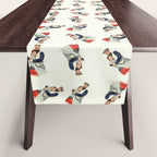 The Quiet Man - Watercolor Table Runner Gallery Image 1