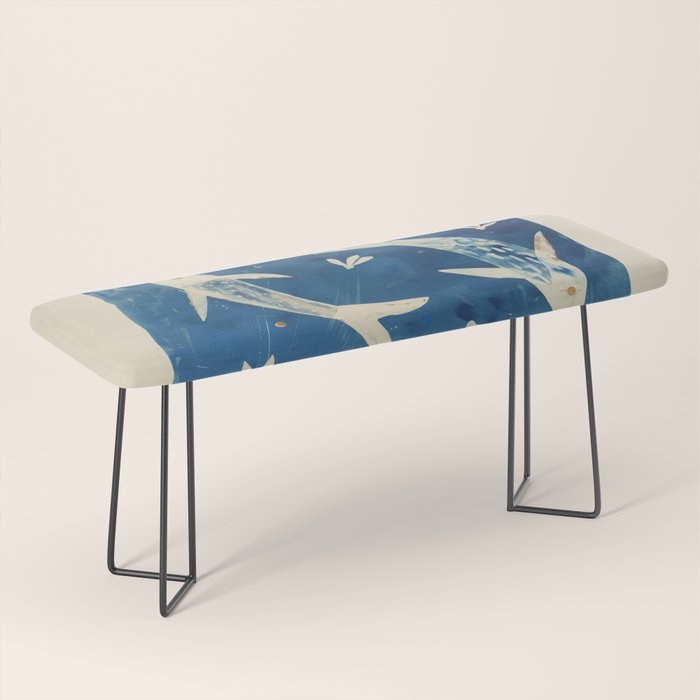 Zen Pond Art Bench Gallery Image 1
