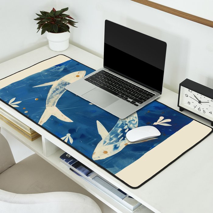 Zen Pond Art Desk Mat Gallery Image 2