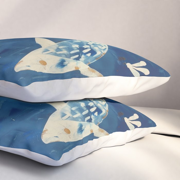 Zen Pond Art Pillow Sham Gallery Image 3