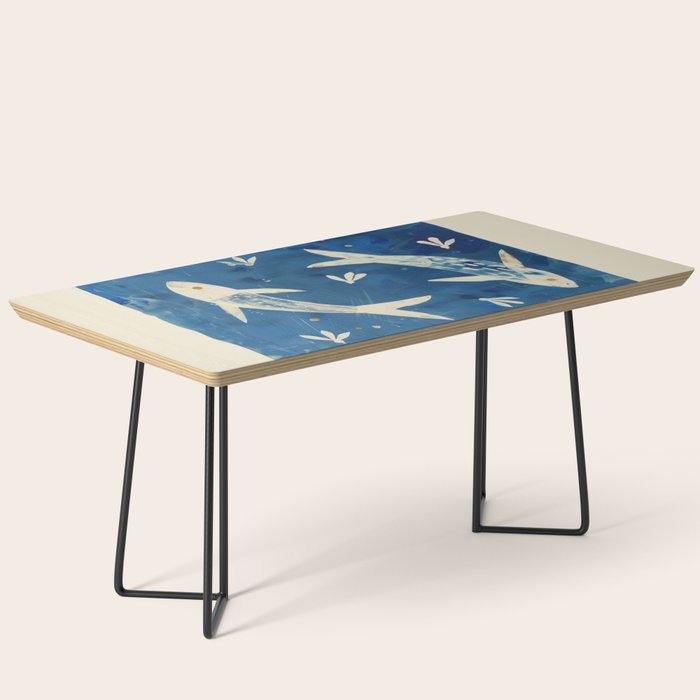 Zen Pond Art Coffee Table Gallery Image 1