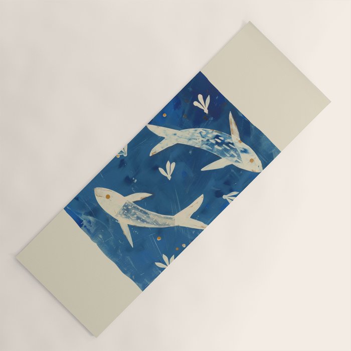 Zen Pond Art Yoga Mat Gallery Image 1