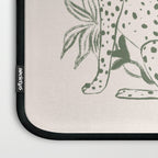 Cheetah Symmetry lines (olive) Laptop Sleeve Gallery Image 3