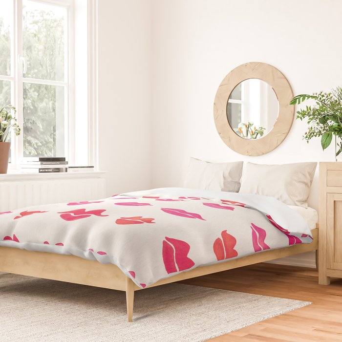 Kiss Collection - Pink Palette Duvet Cover Gallery Image 2
