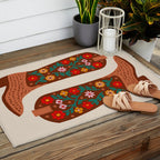 Cowgirl Boots - Bright Multicolor Outdoor Rug Gallery Image 2