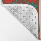 Cowgirl Boots - Bright Multicolor Bath Mat Gallery Image 2