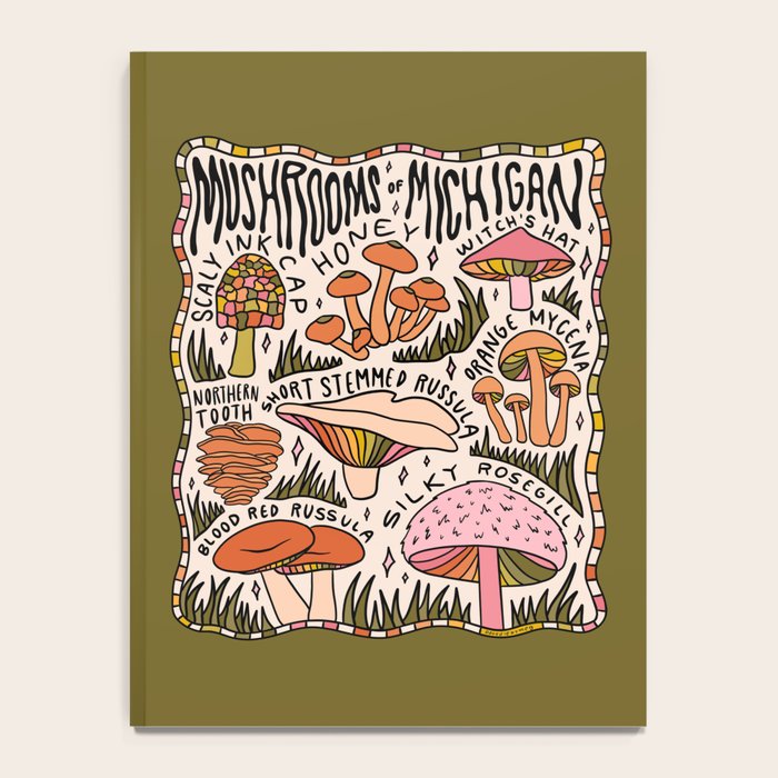 Mushrooms of Michigan Notebook Gallery Image 4