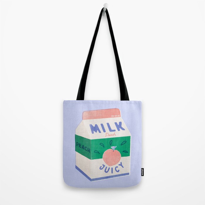 Peach Milk Tote Bag Gallery Image 2