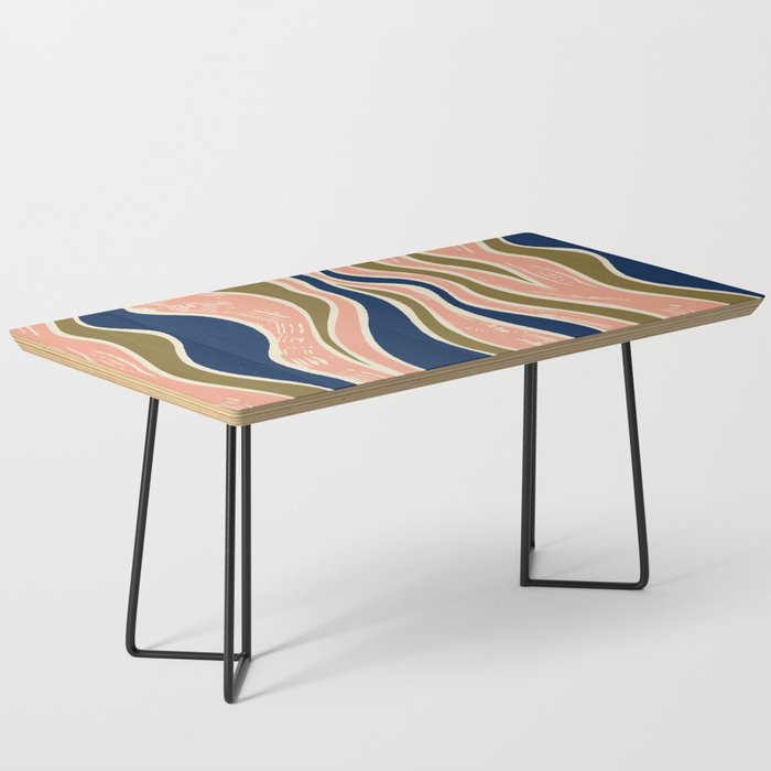 Earthy Rivers Cobalt Coffee Table Gallery Image 1