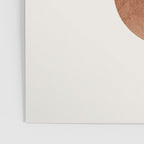 Woodblock Pink Brown Mid century modern Poster Gallery Image 3