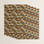 Bold Earthy Checks Pattern - Small VI Wrapping Paper Gallery Image 3