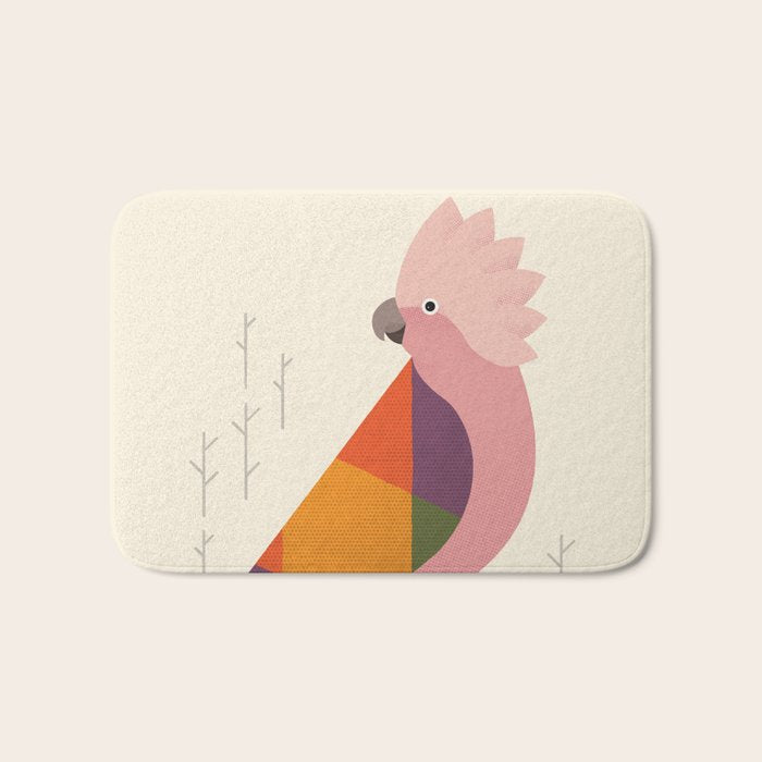 Galah Bath Mat Gallery Image 1