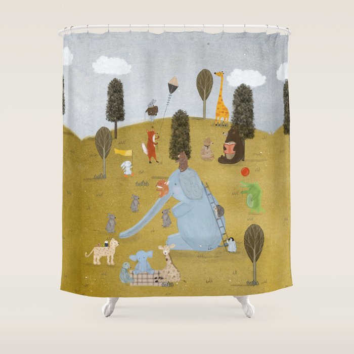 little summer days Shower Curtain Gallery Image 1