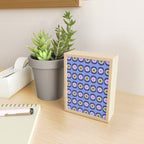 Mid-century Modern Pattern - Blue Mini Art Print Gallery Image 2