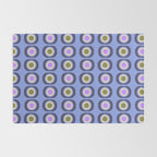 Mid-century Modern Pattern - Blue Rug Gallery Image 2